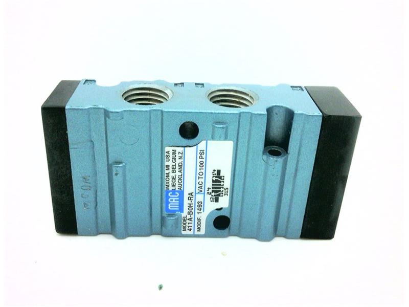 MAC VALVES INC 411A-B0H-RA