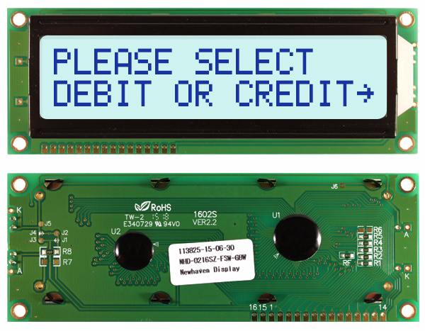 NEWHAVEN DISPLAY NHD-0216SZ-FSW-GBW