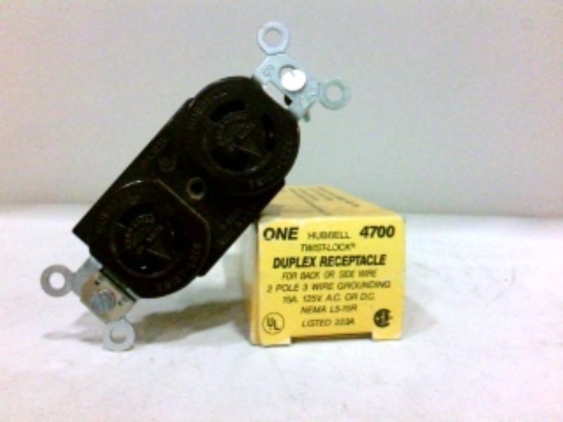 HUBBELL HBL4700-BLACK