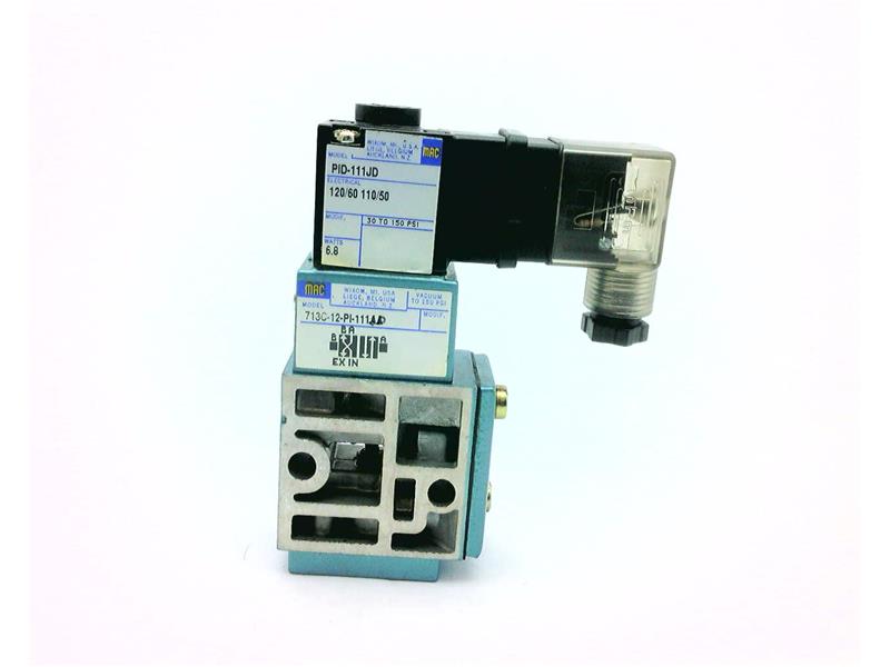MAC VALVES INC 713C-12-P1-111AP