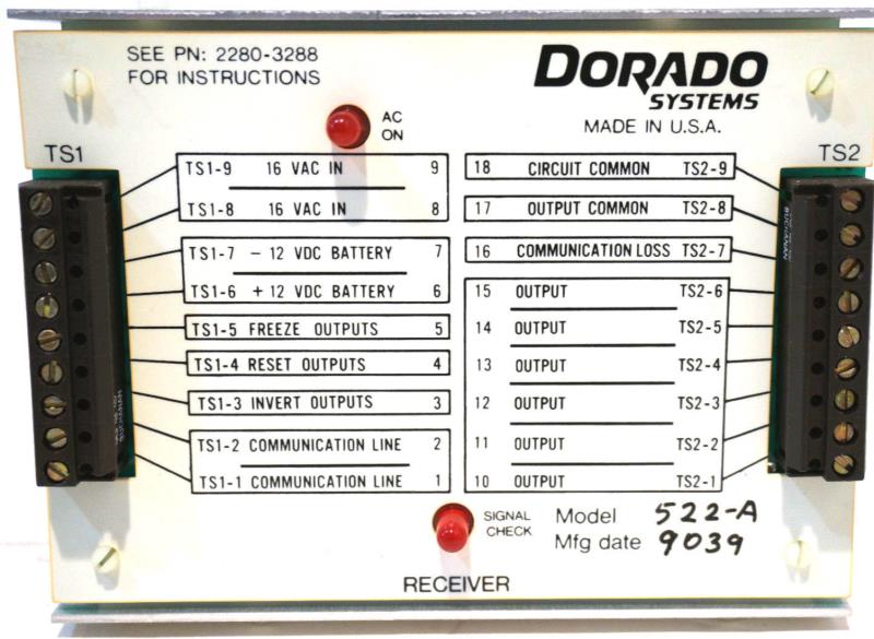 DORADO SYSTEMS 2280-3288