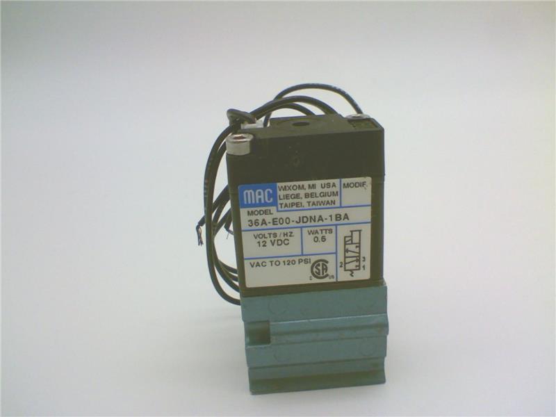 MAC VALVES INC 36A-E00-JDNA-1BA
