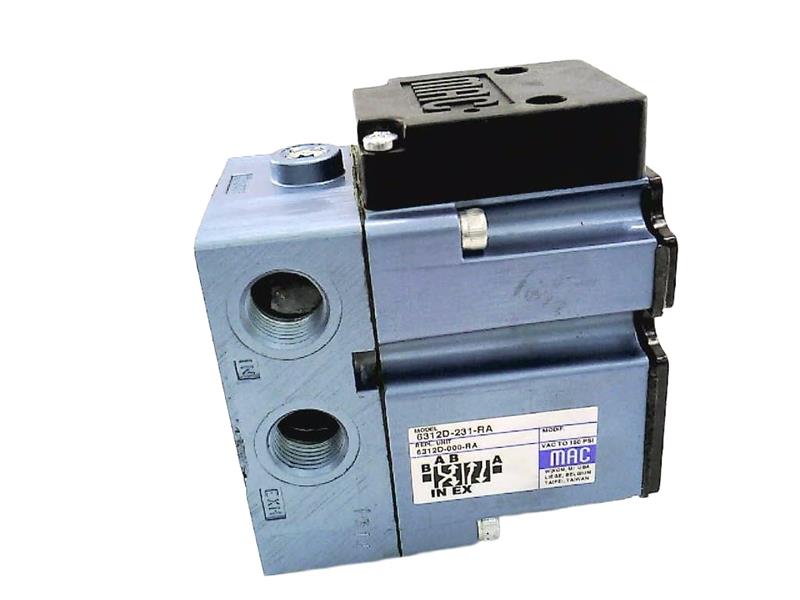 MAC VALVES INC 6312D-231-RA
