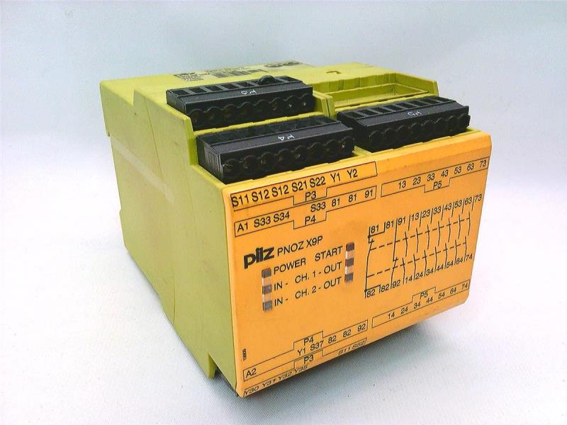 PILZ PNOZXV2PC3/24VDC2N/O2N/OT