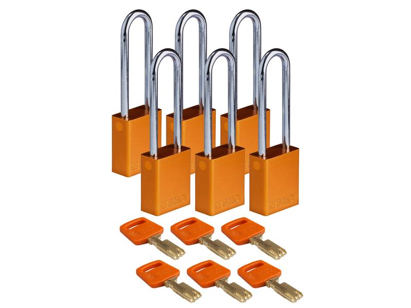 ALU-ORG-76ST-KD6PK by BRADY