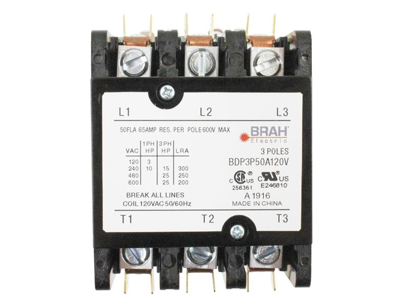 BRAH ELECTRIC BDP3P50A120V