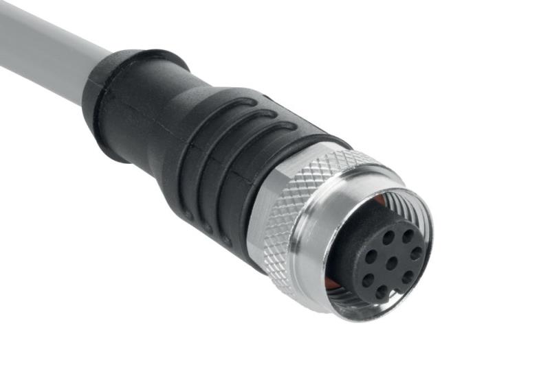 SCHMERSAL A-K8P-M12-S-G-10M-GY-1-X-A-4