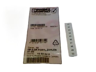 PHOENIX CONTACT ZB-5.QR.FORTL.ZAHLEN-41-50/EACH
