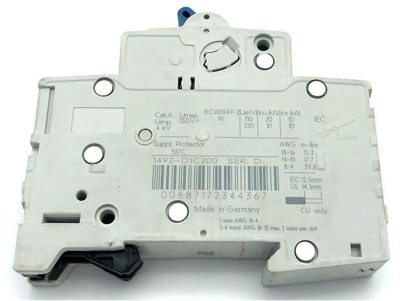 ALLEN BRADLEY 1492-D1C200