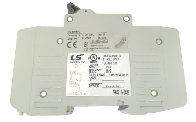 LS ELECTRIC BK63HU-2P-10A-240V