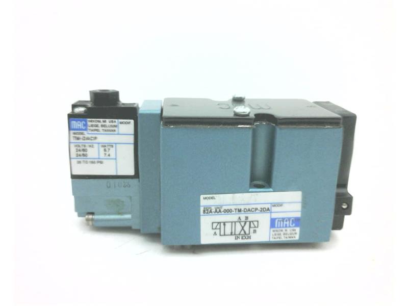 MAC VALVES INC 82A-AA-000-TM-DACP-2DA