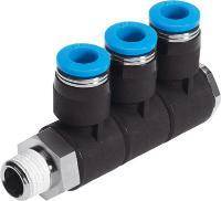 FESTO QSLV3-1/4-3/8-U