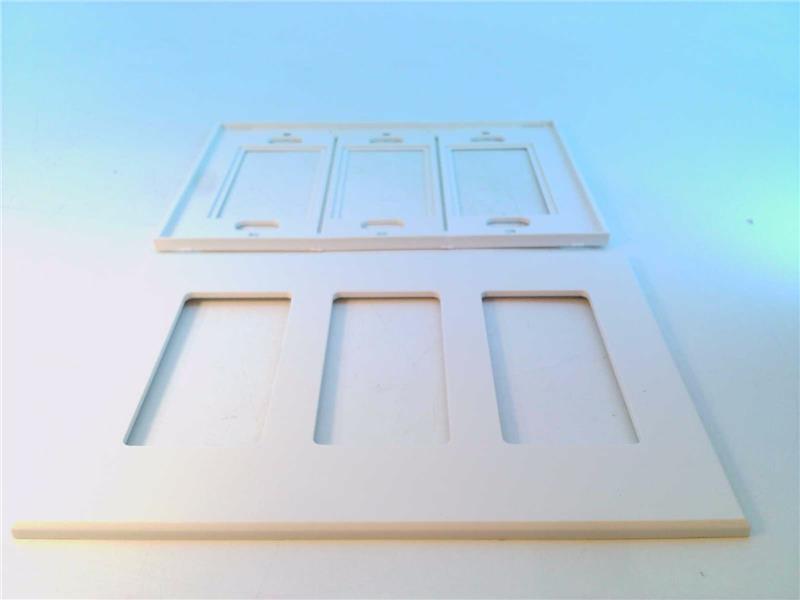 LUTRON NT-R3R3R3-FB-WH