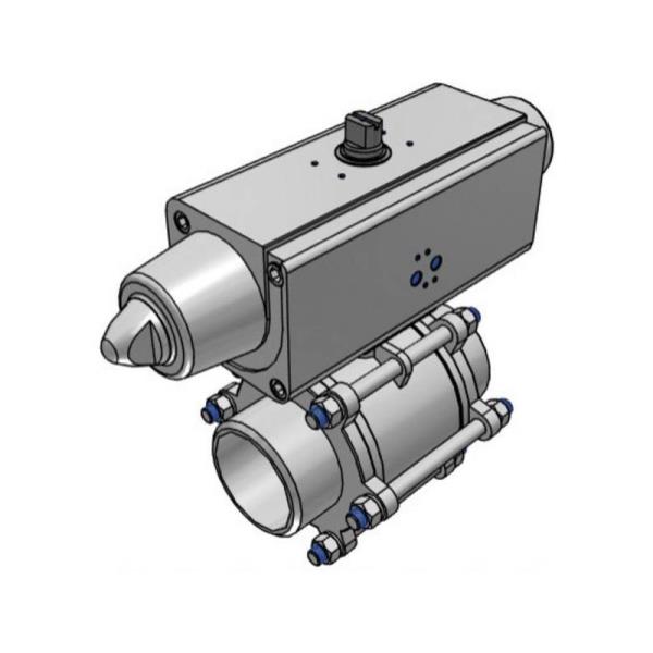 VZBA-3"-WW-63-T-22-F0710-V4V4T-PS180-R-90-4-C by FESTO