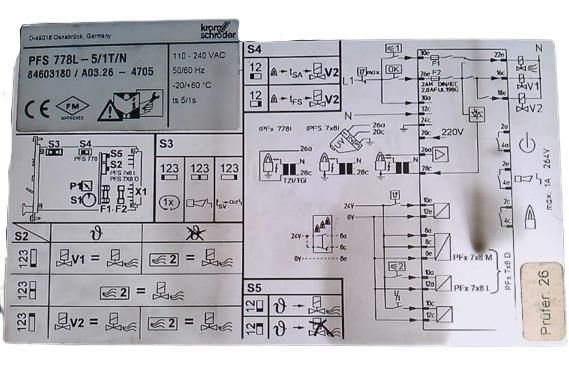 HONEYWELL PFS 778L-5/1T/N