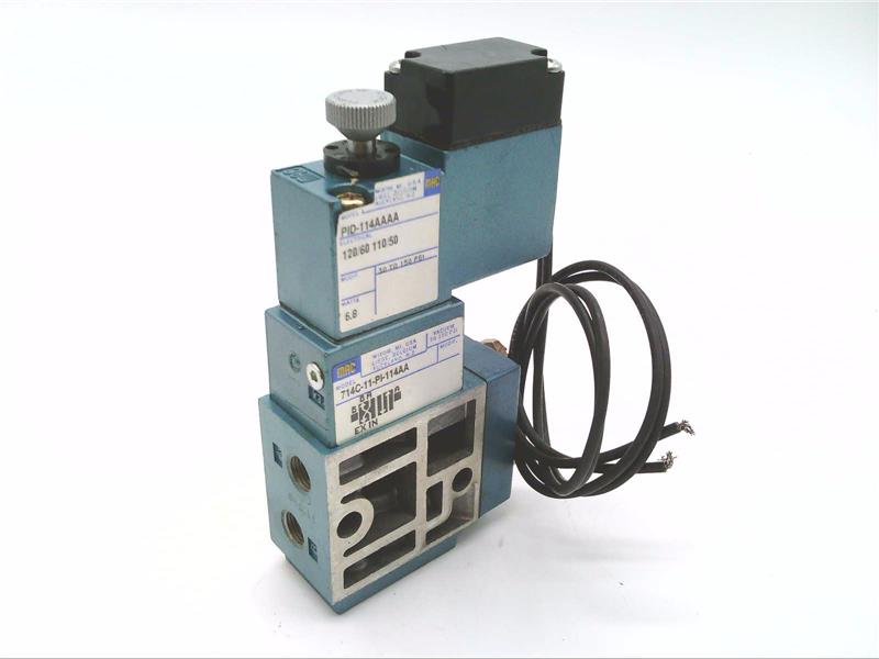 MAC VALVES INC 714C-11-PI-114AA