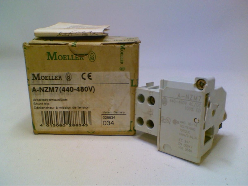 EATON CORPORATION A-NZM7-440-480VAC/DC