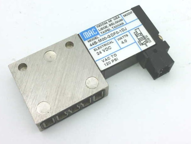 MAC VALVES INC 44B-M00-GDF0-1DJ