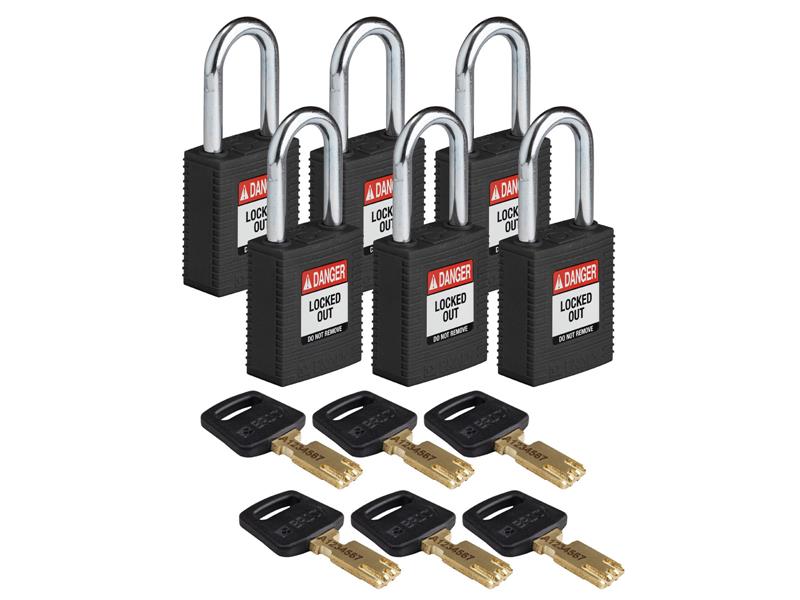 BRADY NYL-BLK-38ST-KA6PK