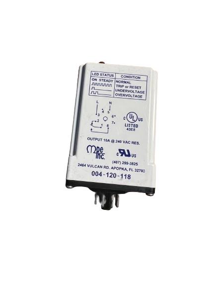 MOTOR PROTECTION ELEC. INC 004-120-118