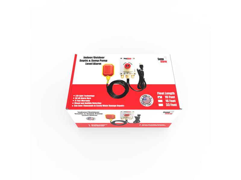 SUMP ALARM SA-120V-1L-10F-WIFI-US-RETAIL