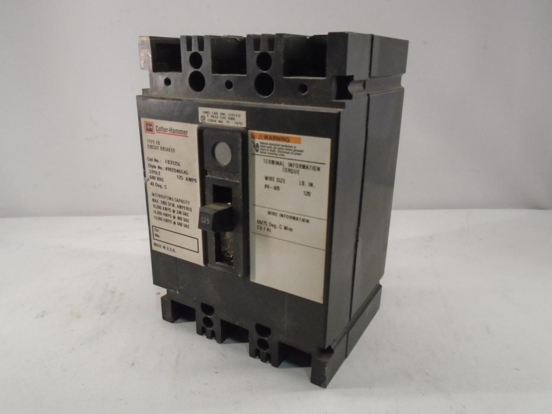 EATON CORPORATION FB3125L