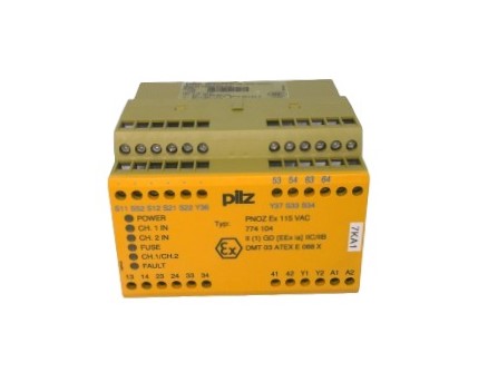 PILZ PNOZ EX 115VAC 3N/O 1N/C