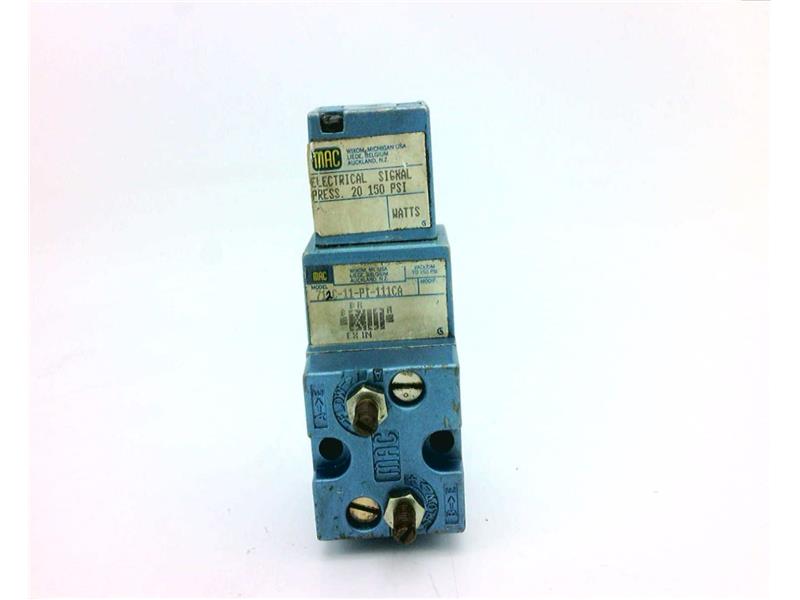 MAC VALVES INC 712C-11-PI-111CA