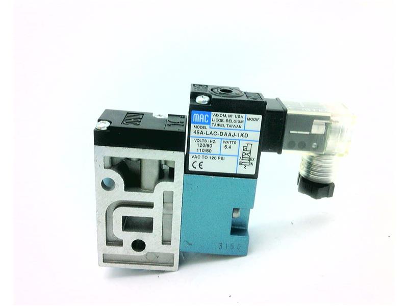 MAC VALVES INC 45A-LAC-DAAJ-1KD