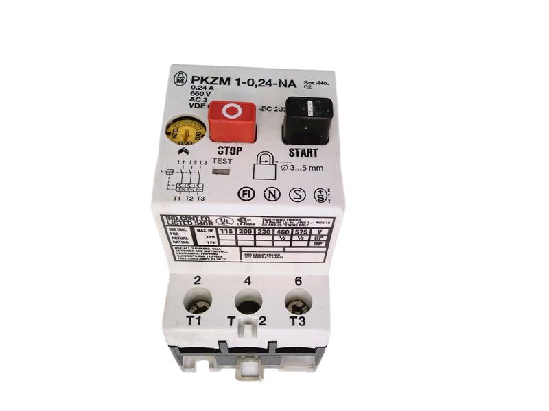 EATON CORPORATION PKZM-1-0-24-NA