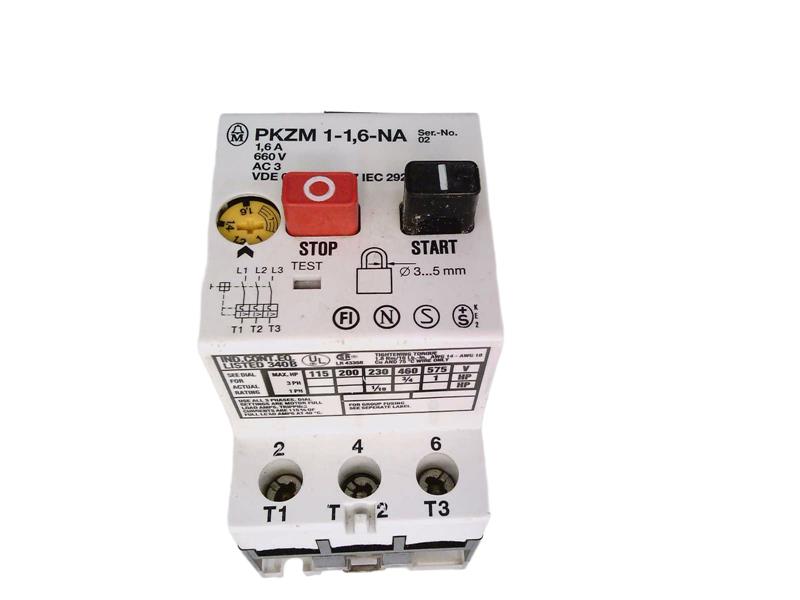 EATON CORPORATION PKZM-1-1,6-NA