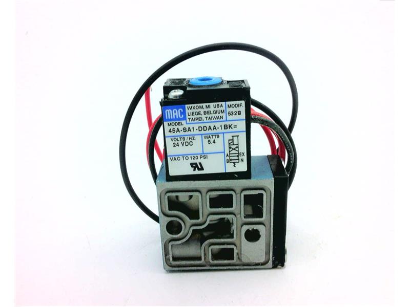 MAC VALVES INC 45A-SA1-DDAA-1BK
