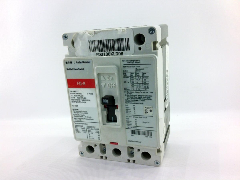 EATON CORPORATION FD3100KLD08
