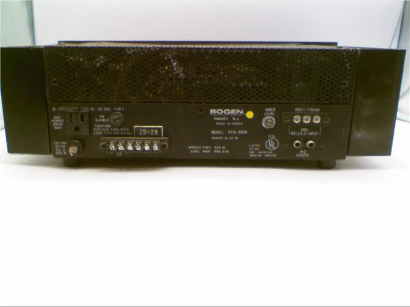 BOGEN COMMUNICATION HTA-250A
