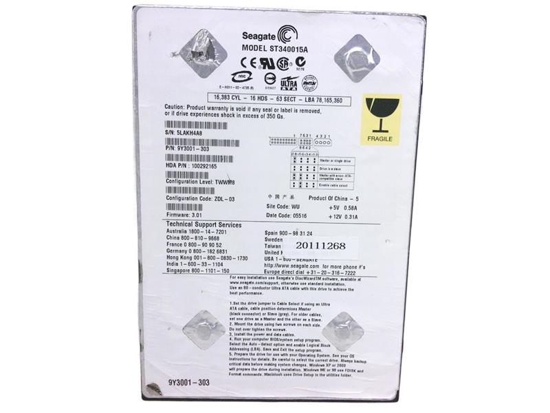 SEAGATE ST340015A