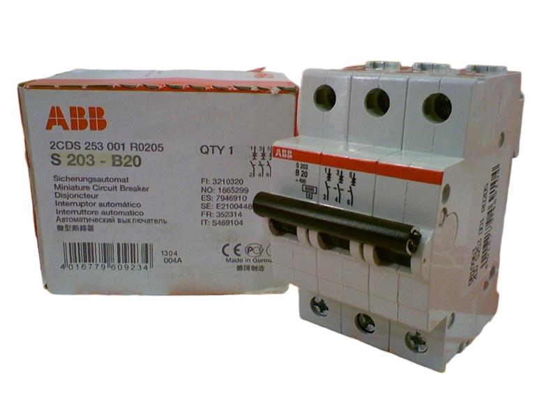 ASEA BROWN BOVERI S203-B20