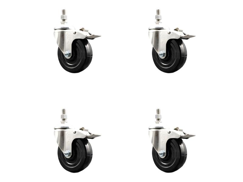 SCC-SS316TSTTL20S414-SRS-M1215-4 Caster by SERVICE CASTER CORPORATION