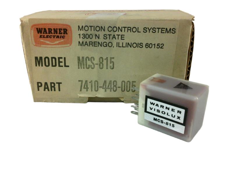 MCS-815 by ALTRA INDUSTRIAL MOTION