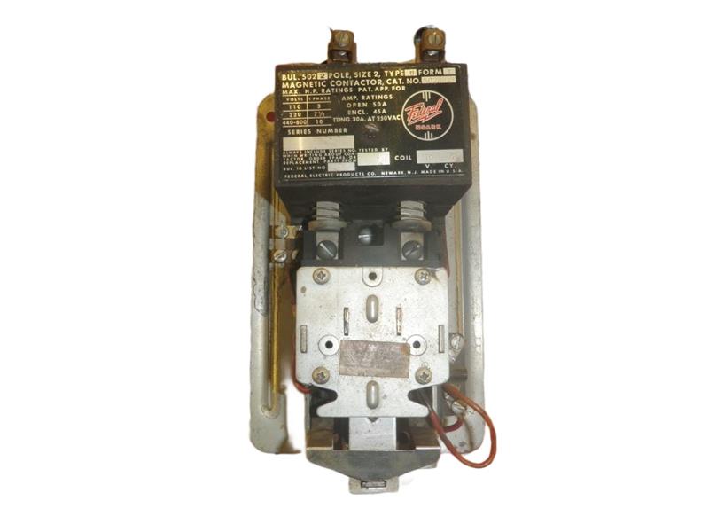 FEDERAL ELECTRIC 502-U221