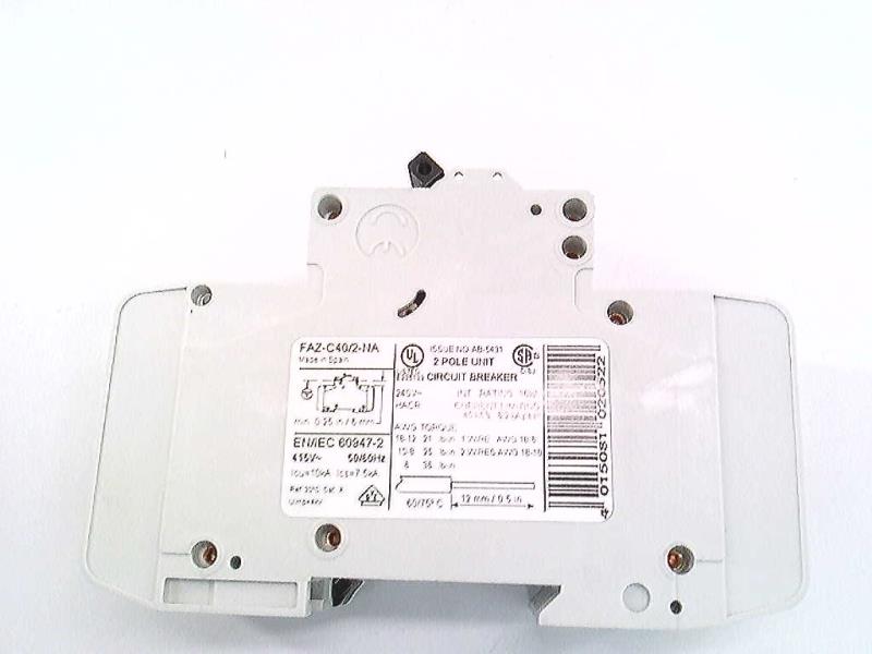 EATON CORPORATION FAZ-C40/2-NA