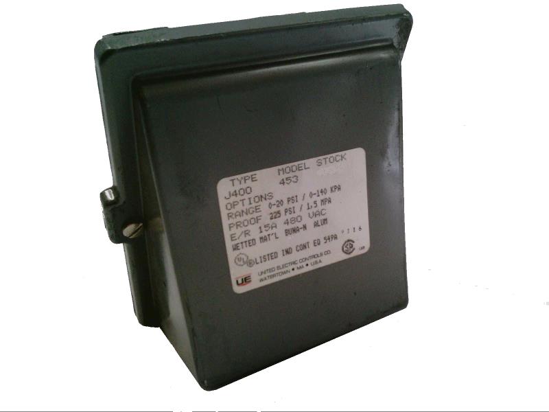 UNITED ELECTRIC J400-453-1070
