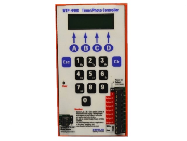 DOUGLAS LIGHTING CONTROLS WTP-4408