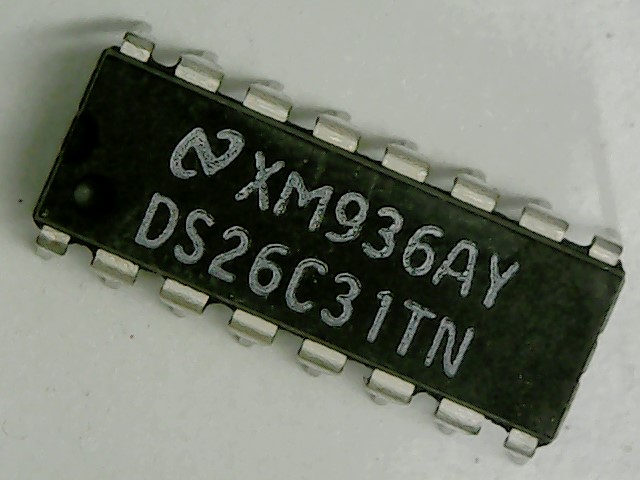 TEXAS INSTRUMENTS SEMI DS26C31TN/NOPB