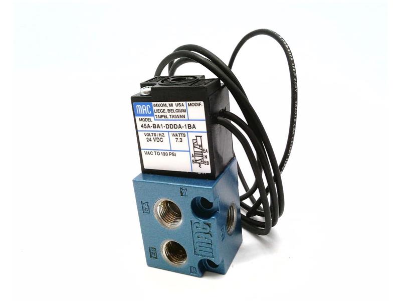 MAC VALVES INC 45A-BA1-DDDA-1BA