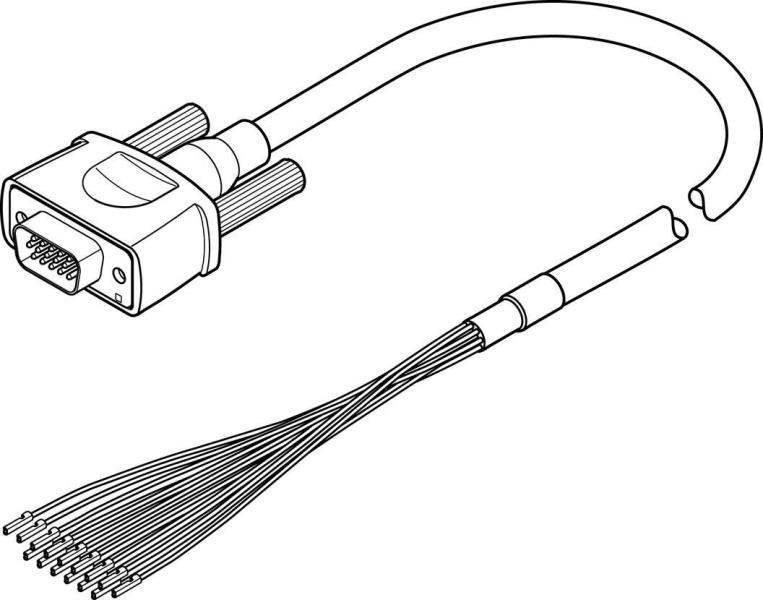 NEBC-S1H15-E-2.5-N-LE15 by FESTO