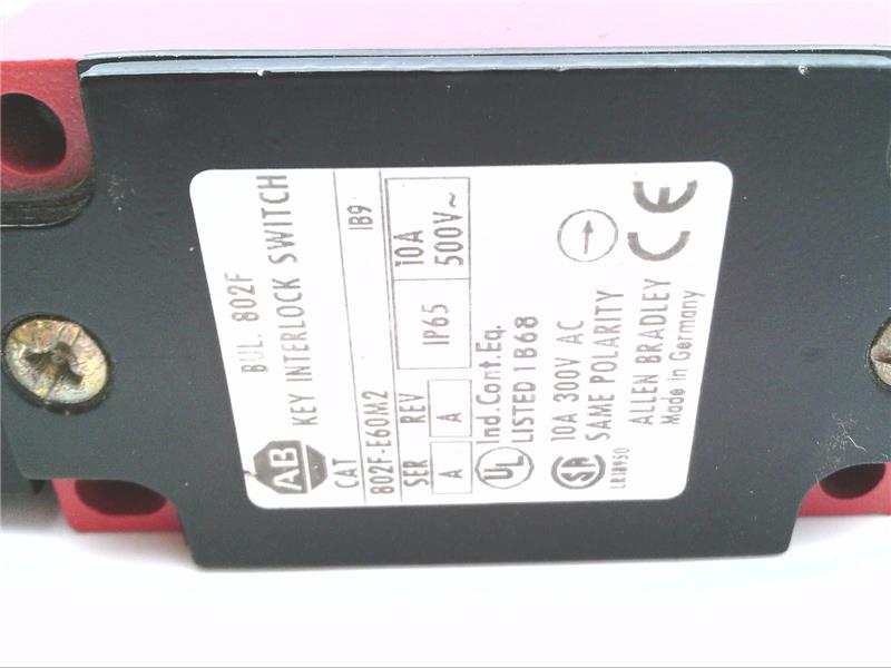 ALLEN BRADLEY 802F-E60M2