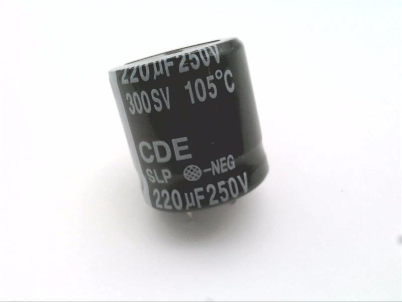 CORNELL DUBILIER SLP221M250C1P3