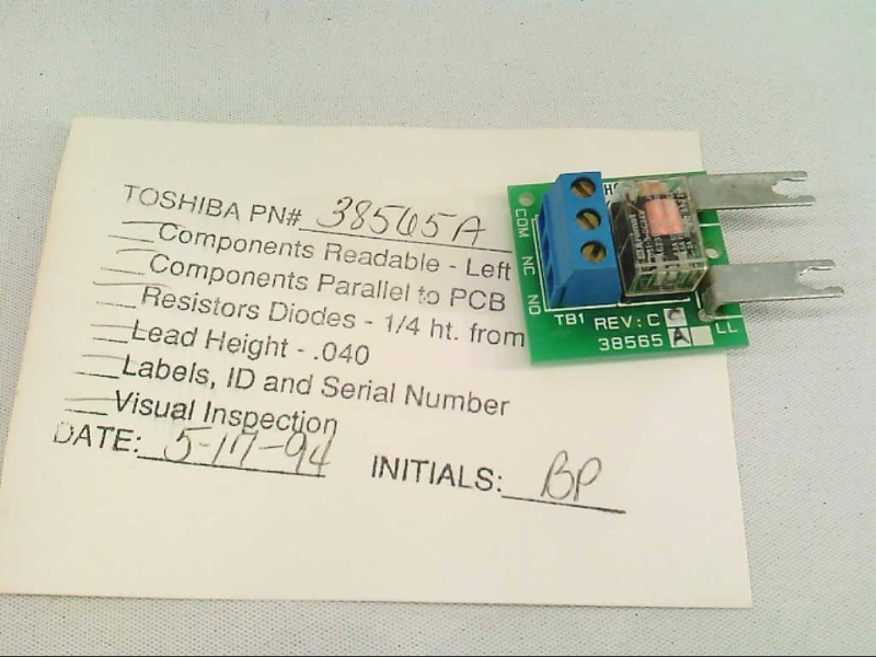 TOSHIBA 38565A