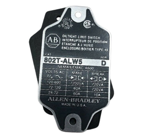 ALLEN BRADLEY 802T-ALW5 COVER