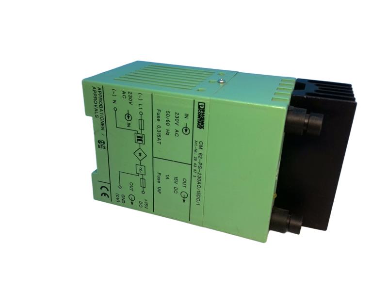 PHOENIX CONTACT CM-62-PS-230AC/15DC/1